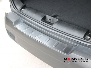 Jeep Renegade Rear Bumper Sill Cover - Dark Brushed Stainless Steel Jeep Renegade Rear Bumper Sill Cover - Dark Brushed Stainless Steel